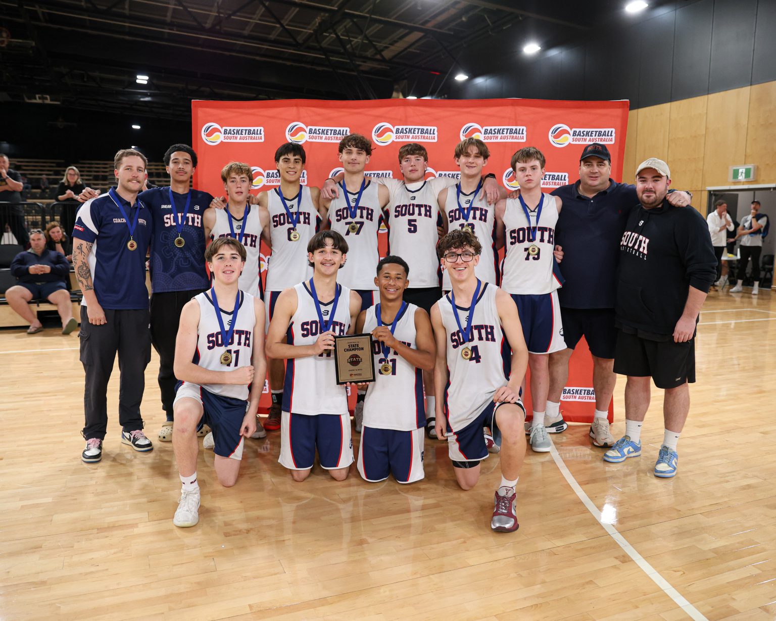 U16 B State Champions.