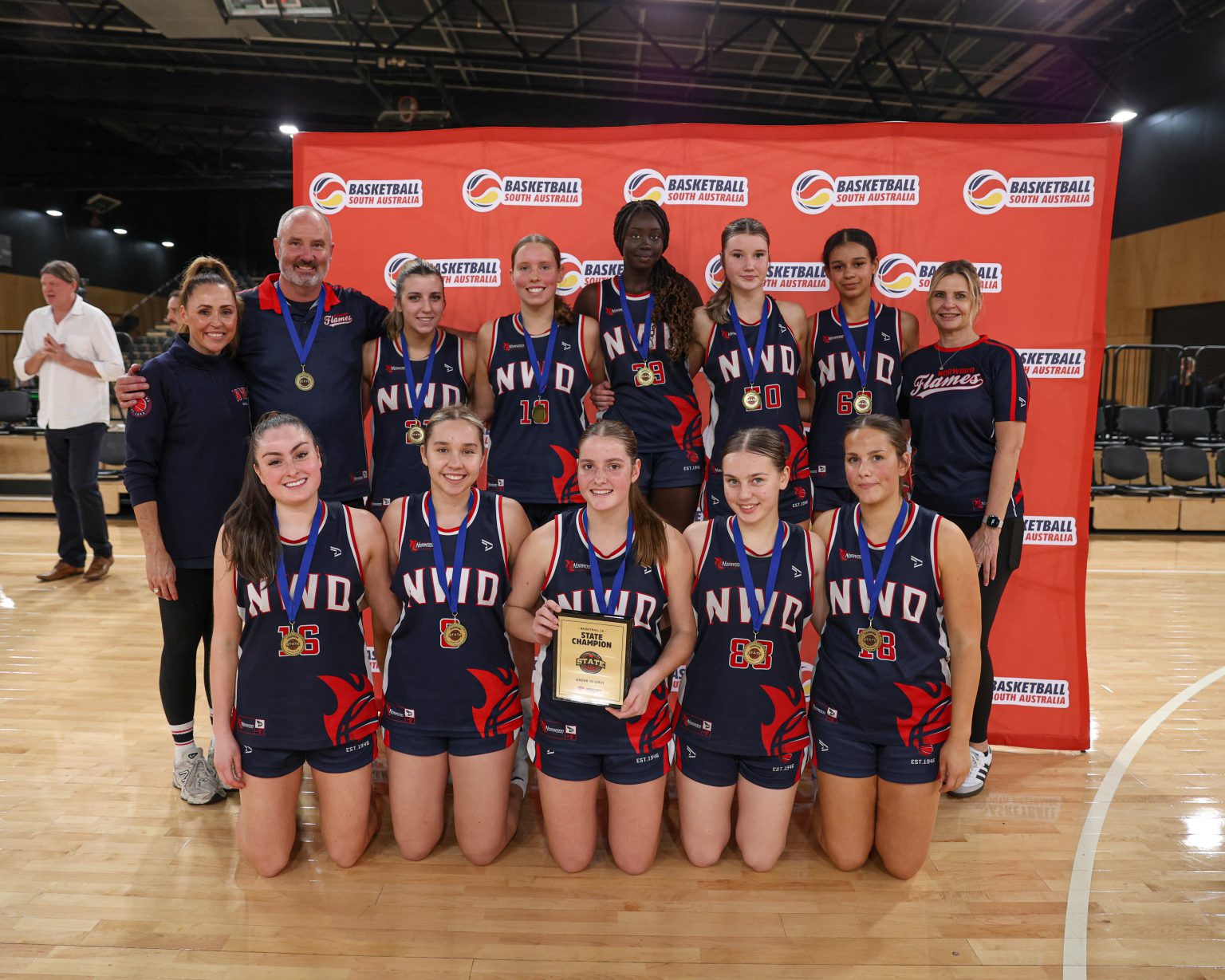 U18 G State Champions.