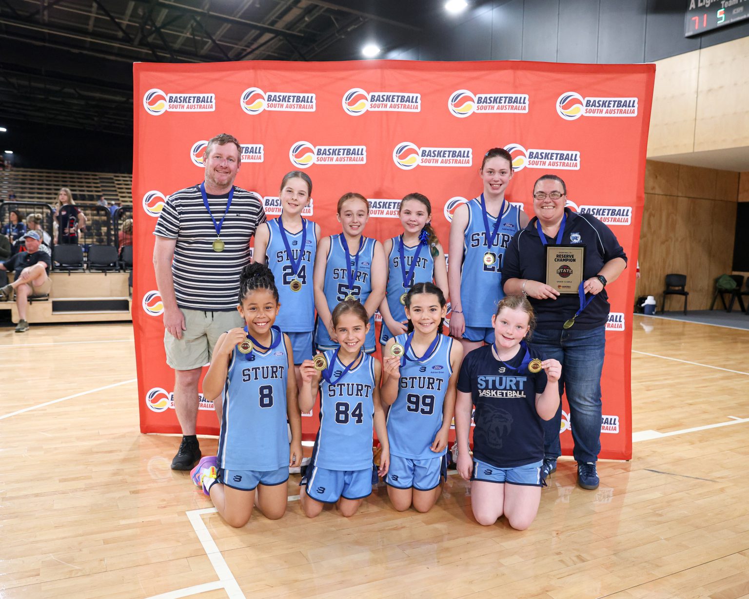 U12 G Reserve Champions.