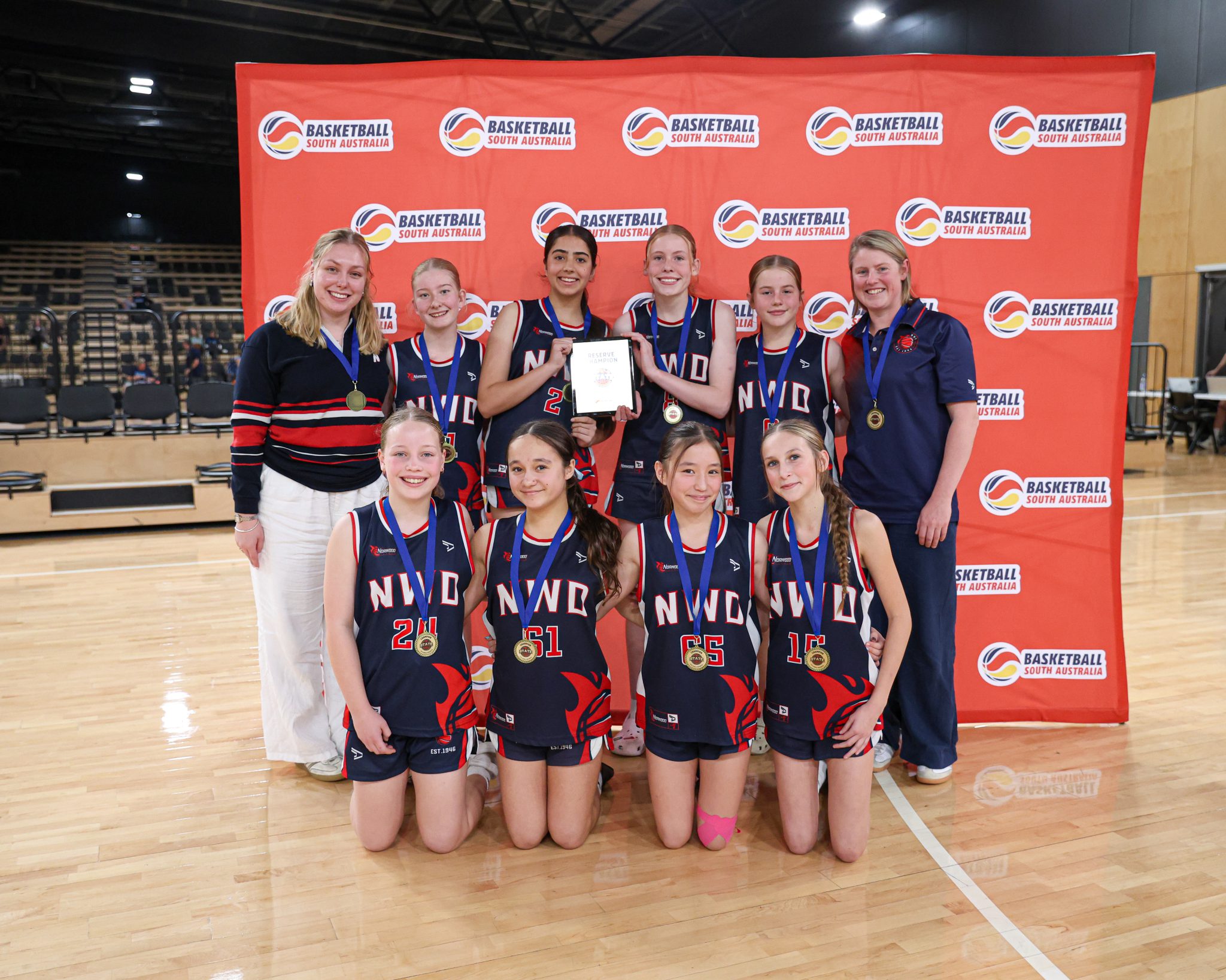 U14 G Reserve Champions.