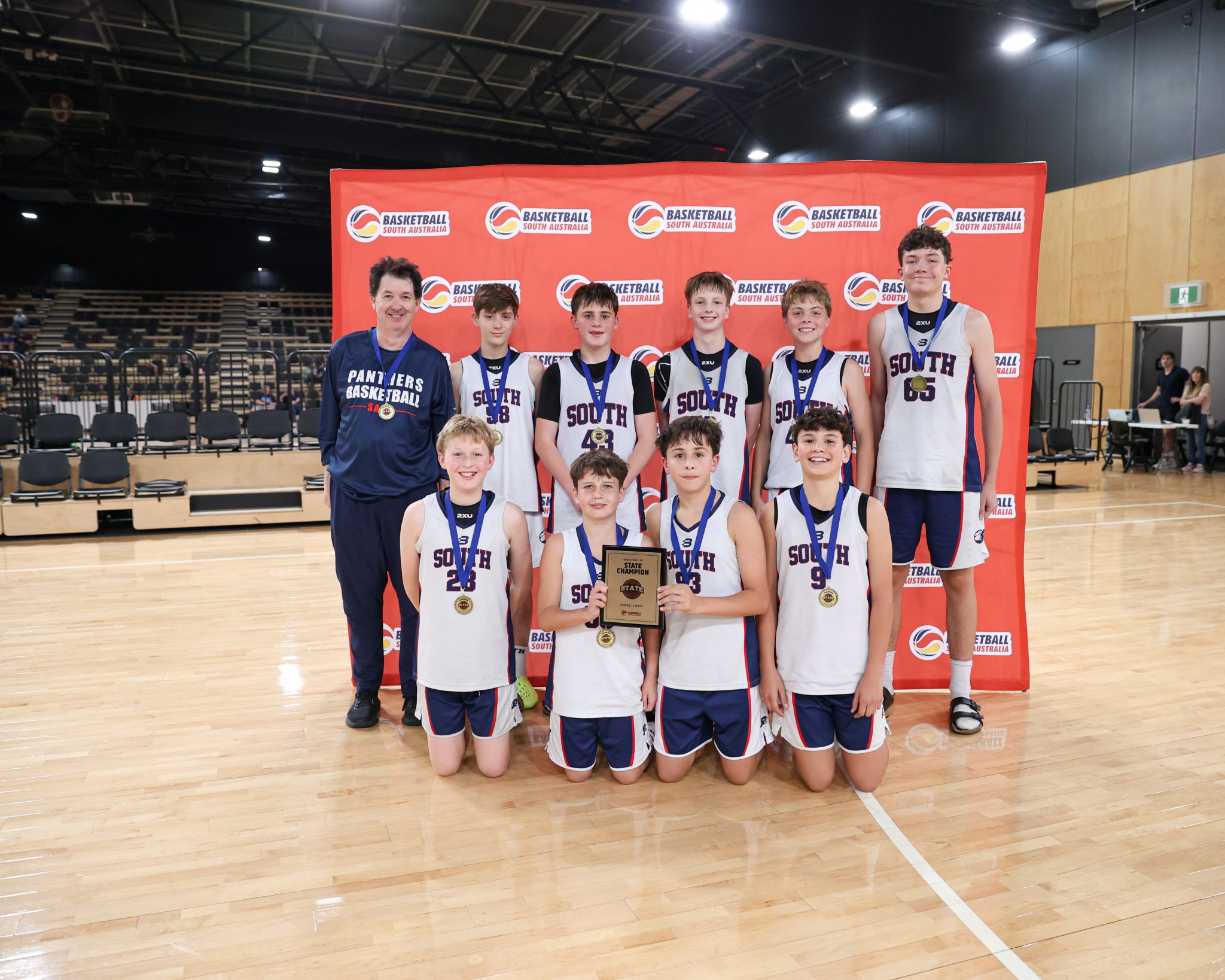 U14 B State Champions.