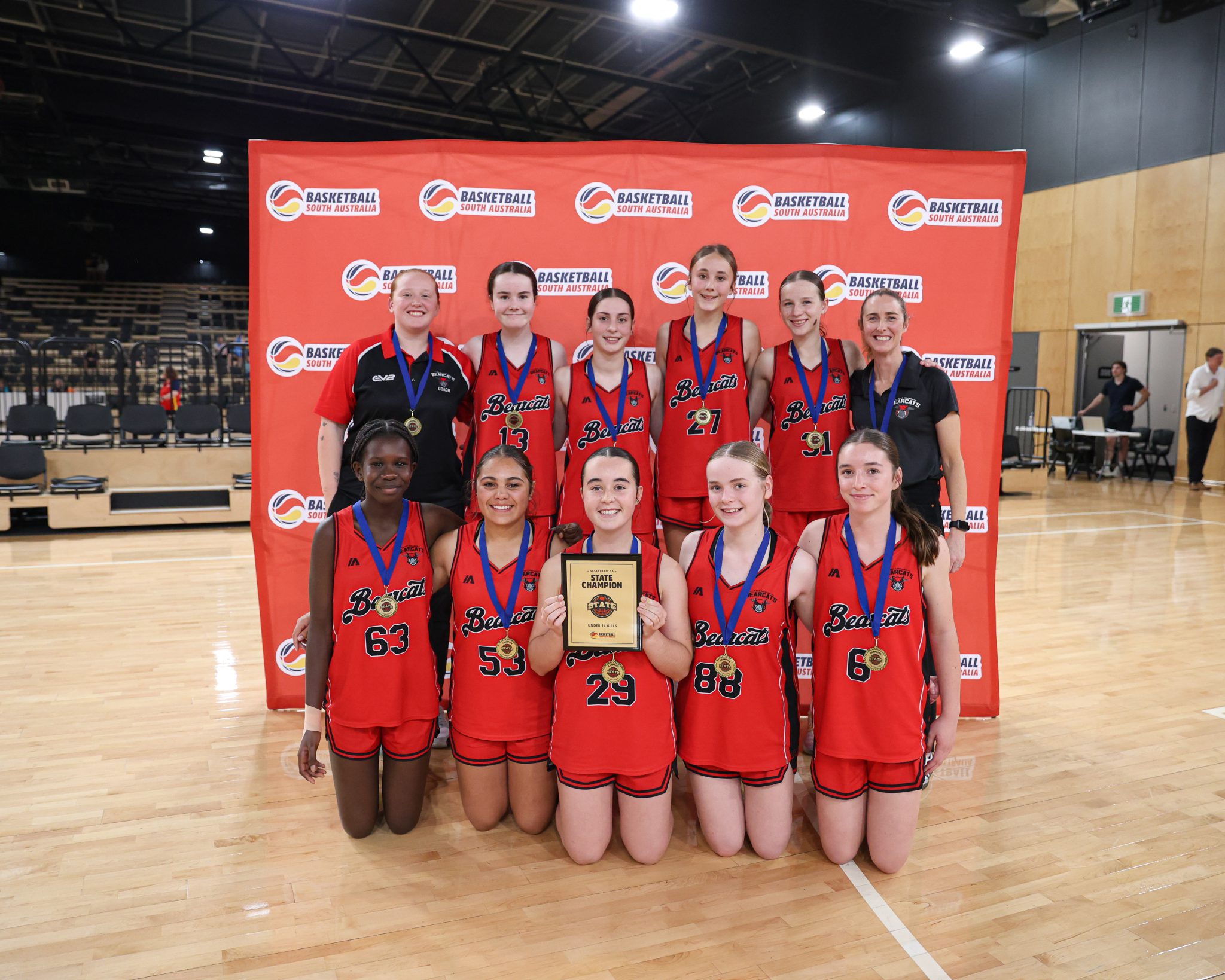 U14 G State Champions.
